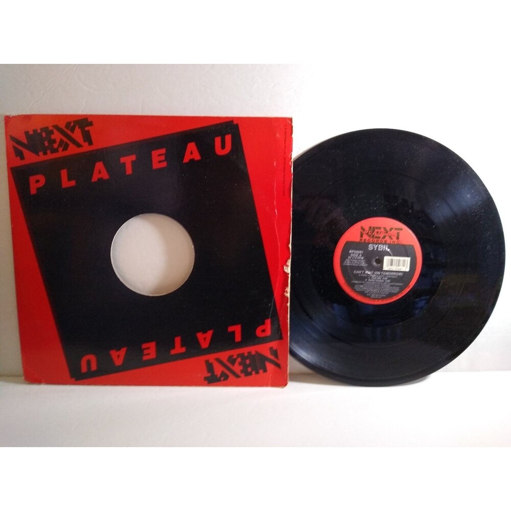 Sybil - Can't Wait (On Tomorrow) 12" Single 1987 Next Plateau Dance 33⅓ WARPED
